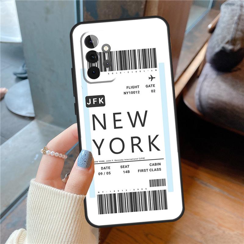 New York City Case For Samsung Galaxy A16 A13 A26 A36 A56 A06 A55 A35 A15 A54 A34 A14 A53 A12 A22 A32 A52