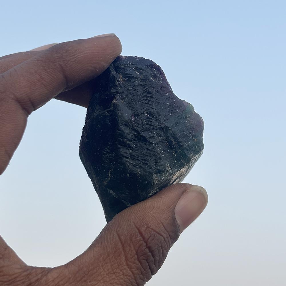 399.15 Ct Natural Colombian Green Raw Emerald Rough Uncut Loose Gemstone