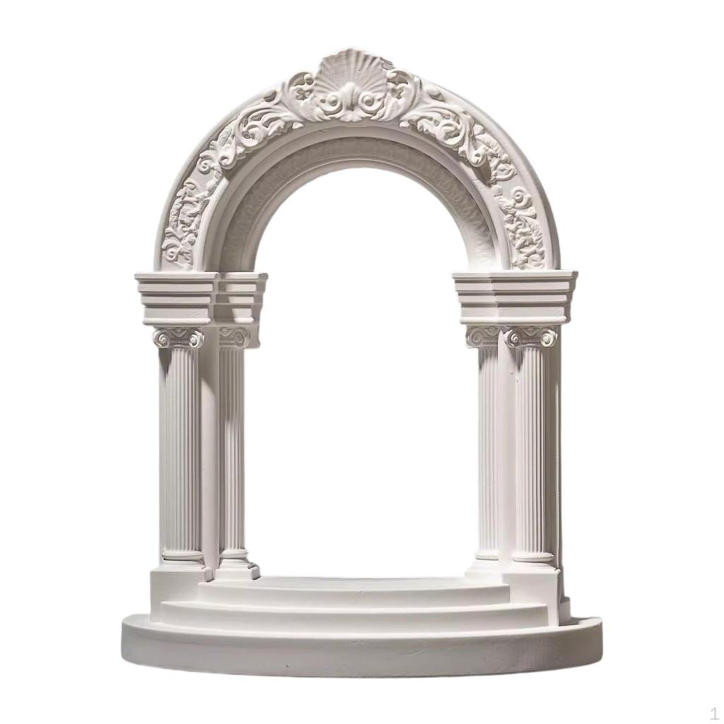 Aquarium Decoration Fish Tank Ornaments European Arch Crafts Small Simulation Decorative Statue