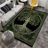 Unique Tree Design Rug for Home Decor Suitable for use as an anti-slip game mat for living room and bedroom sofas