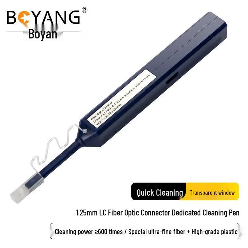 BOYANG Fiber Optic 1.25mm Connector Cleaning Pen