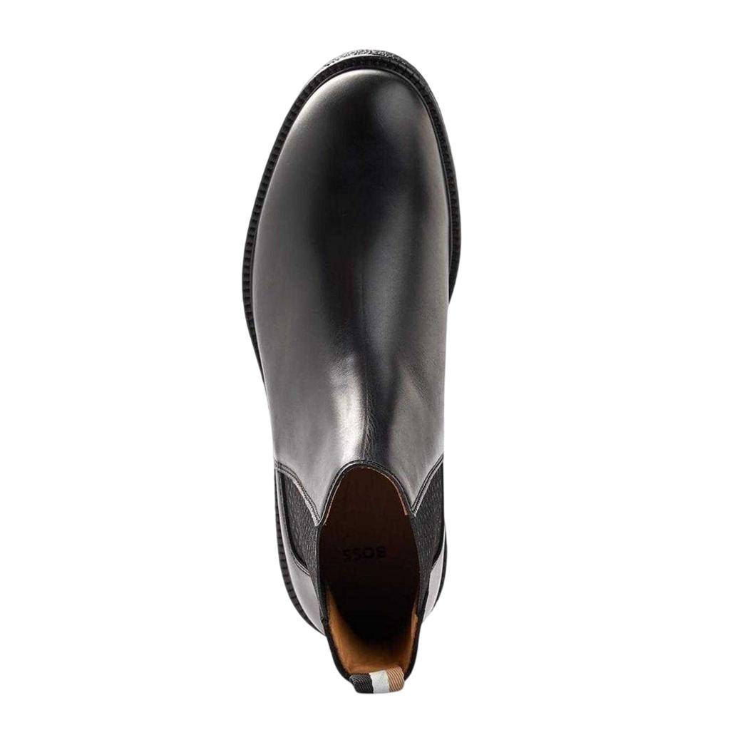 BOSS Mens Tunley Cheb Leather Chelsea Boots