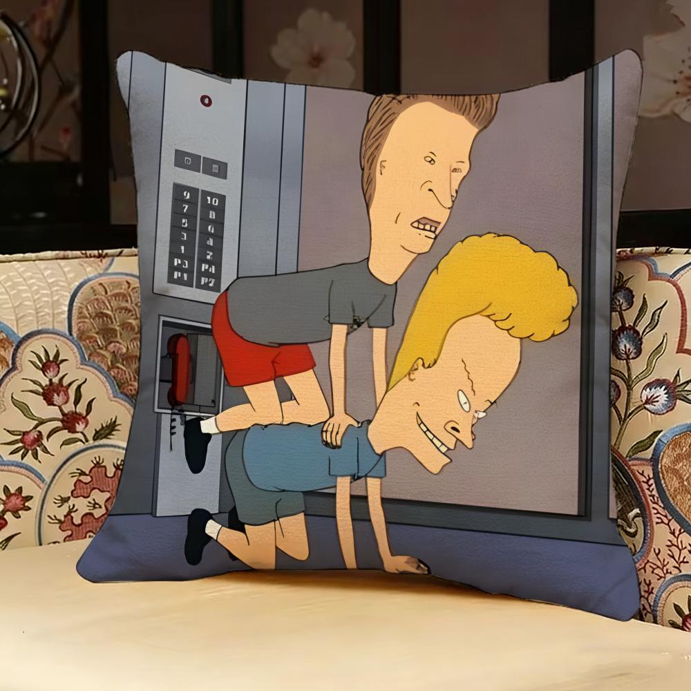 Beavis Und Butt-Head Kissenbezug Kissenbezug, Zweiseitig Bedruckt, Sofakissen, Schlafzimmer Kopfteilkissen