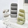 Tiered Makeup Brush Organizer Countertop Organizer Large Capacity 3-Layer Design Bathroom Counter Desk Organizer