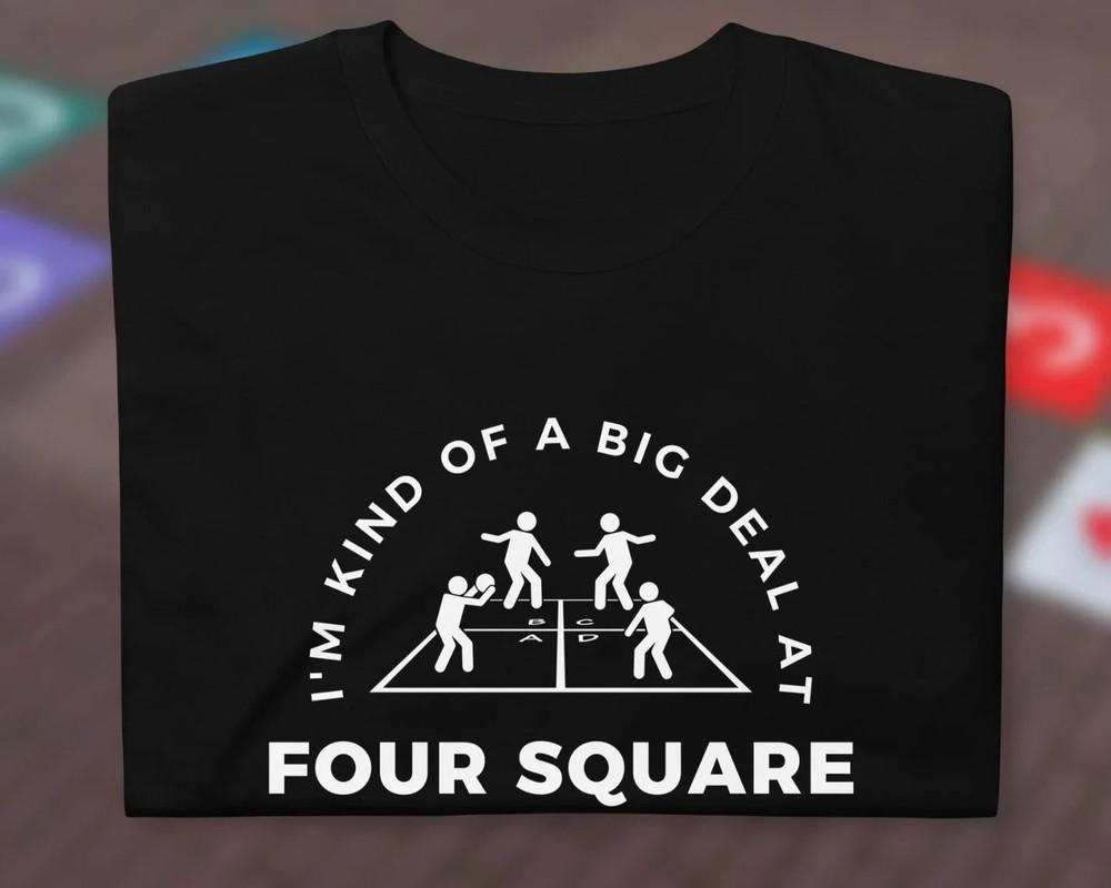 Funny School Shirt Four Square Playground T Shirt Recess Funny Shirt Unisex Unisex T-Shirt M