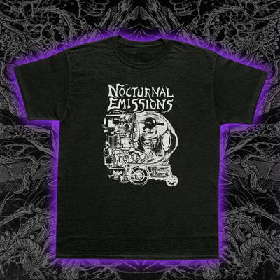 Nocturnal Emissions T-Shirt Industrial Experimental Music Avant-Garde UK S-5XL