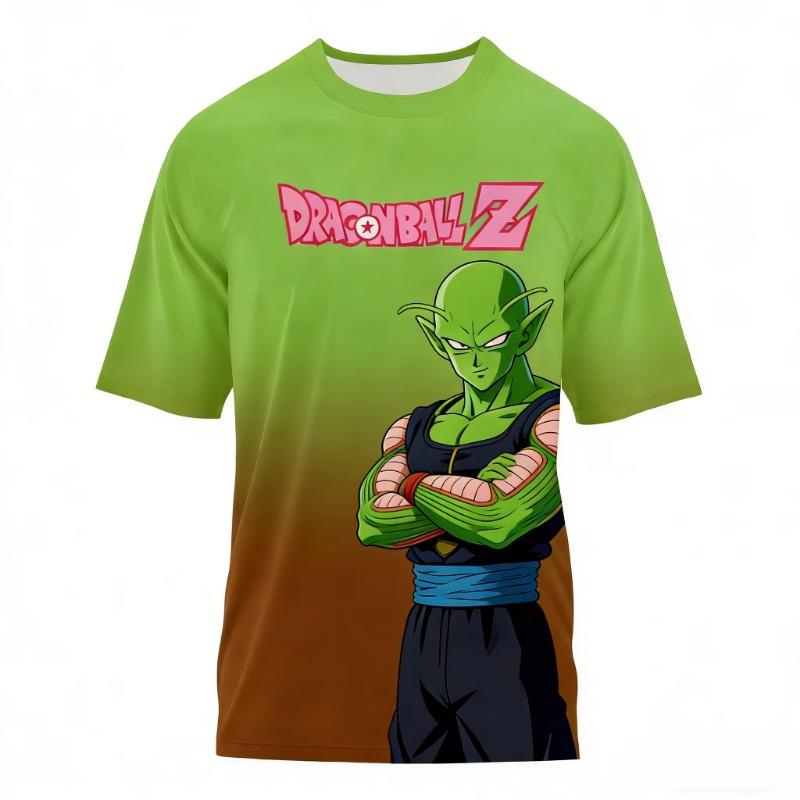 Summer Dragon Ball T Shirt Kids Tops Tee Anime Figures Son Goku Super Saiyan T-shirt Boys T-shirts Children Clothes Short Sleeve