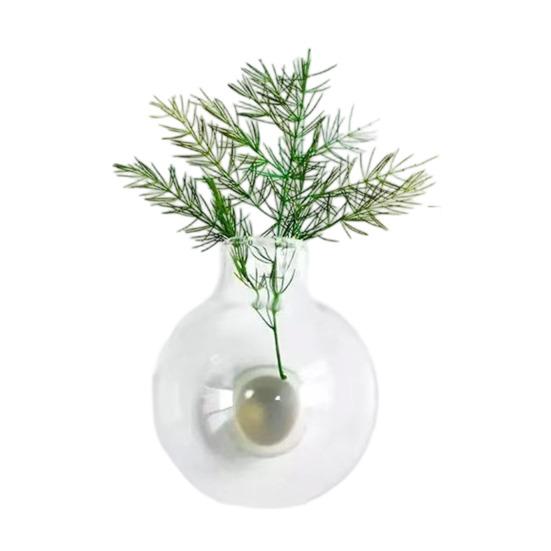 Mini Vase Refrigerator Magnet, Miniature Flower Vase Fridge Magnet, Plants Not Included, Cute Tiny Vase Magnet for Whiteboard Locker Office Kitchen