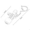 10 Pcs Sock Hanger Pants Portable Space Saving Non-Slip Drying Rack Skirt for Hanging