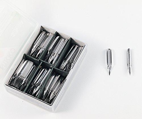 Tachikawa Pin Manufacturing Nikko G Pen Nib, 100-Pack, NG100