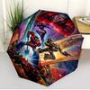 Transformers Print Automatic Open Close Umbrella, Portable Foldable Umbrella, for Outdoor Commute Camping Trip, Ideal Birthday Gift