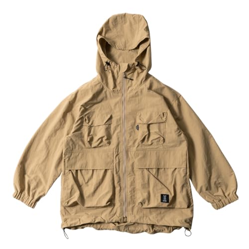 [DOD] Pocket Breaker M Outdoor Camping Windbreaker Unisex Water-repellent UV Protection (99%+ UV Protection) Mountain Parka Hooded Loose Fit