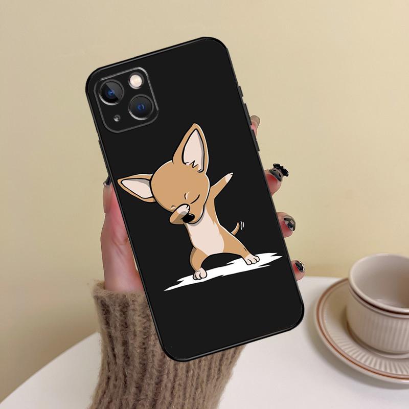 

Chihuahua Dog Phone Case For iPhone 14 13 12 11 15 16 Pro Max 7 8 Plus X XR XS Max 12 13 Mini Cover Case iPhone 12 Pro