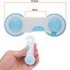 4pcs/set Cabinet Lock Cupboard Door Drawer Safety Locks Children Security Protector Baby Protection Safety Lock Saftey