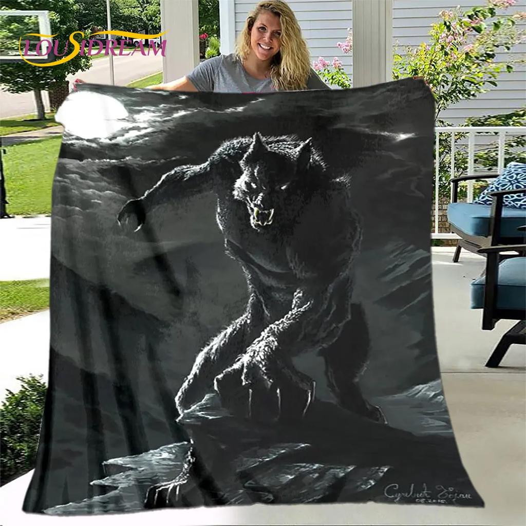 The Witcher Game Gamer Soft Plush Blanket,Flannel Blanket Throw Blanket for Living Room Bedroom Bed Sofa Picnic Cover Bettdecke