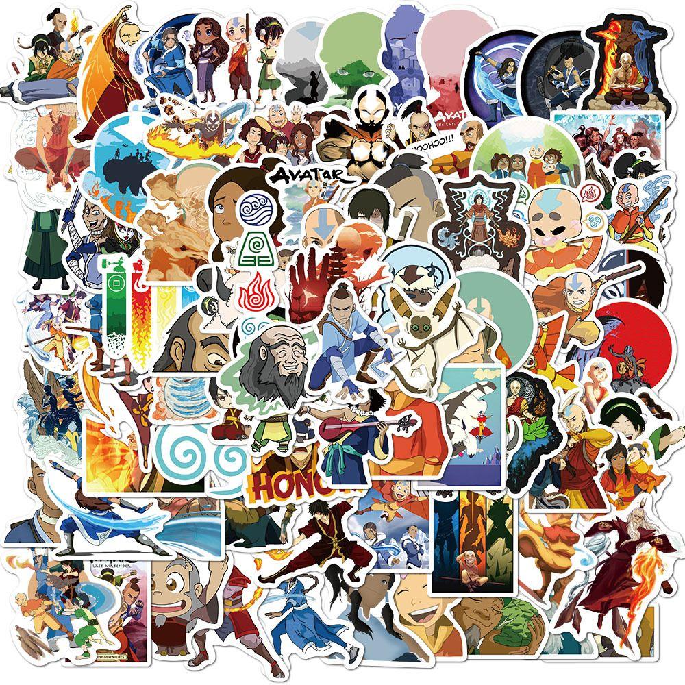 Stickers 100pcs Avatar Diy Luggage Laptop Stickers Skateboard