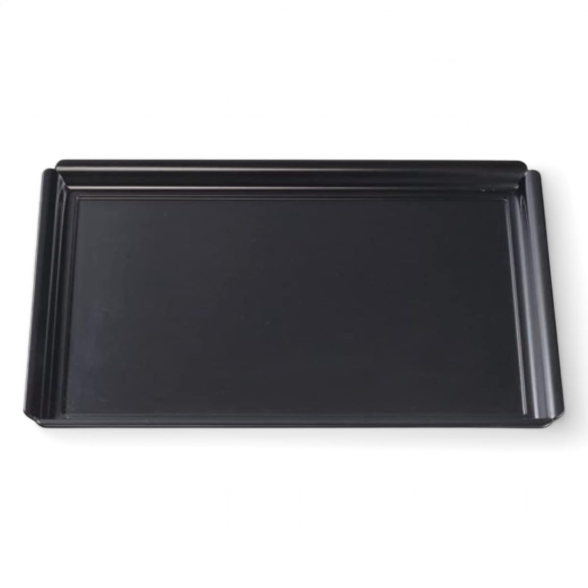 

Made in 4 Shaku Mokko Size S x x J-kitchens Placemat, Japan, High-Performance Tray, (1.5 ft) Square, Black, Lightweight, (42.5cm 31.7cm 2cm)