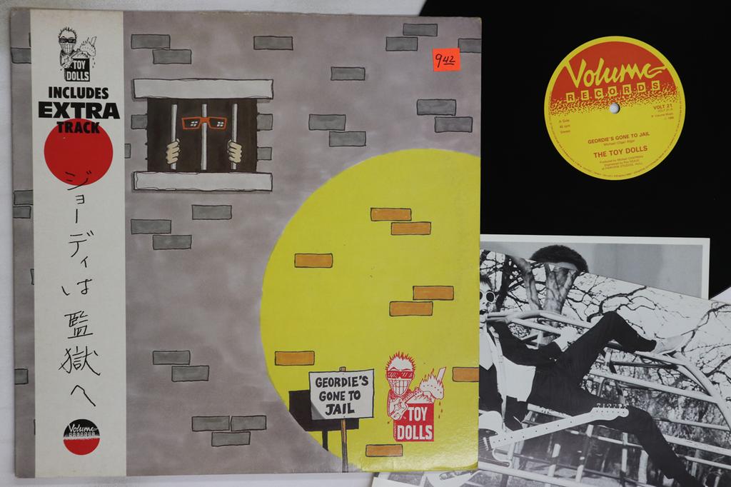 12inch Record TOY DOLLS - Geordie's Gone To Jail VOLT21 VOLUME 1986 UK Rock Used