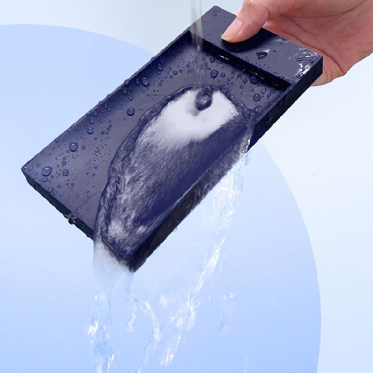 Simple Countertop Soap Dishes with Hidden Drain Hole Bathroom Soap Storage Box