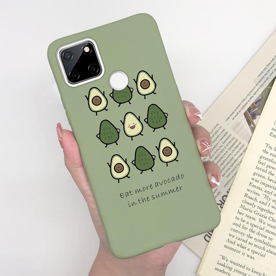 For OPPO Realme C25 C25S C25Y Case Cartoon Soft Silicone Matte Shockproof Phone Back Cover For Realme C 25 S Y Capa Funda Coque