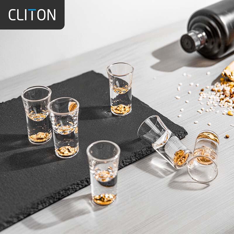 Наборы бокалов и декантеров для байцзю CLITON Crystal