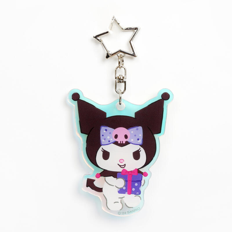 Kuromi Hologram Keyring A (Party)