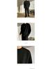 Men's Solid Color Korean Style Round Neck Knitted Sweater - Trendy Loose Fit for Autumn and Winter