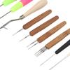 Alloy DIY Dreadlocks Crochet Hook Comfortable Handle Wide Application Crochet Needle