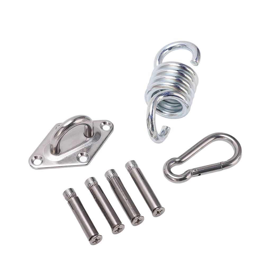 Hammock Ceiling Hanger 550lb Bearing Swing Mount Suspension Tool Kit with Diamond Shape Buckle for Yoga Sandbag