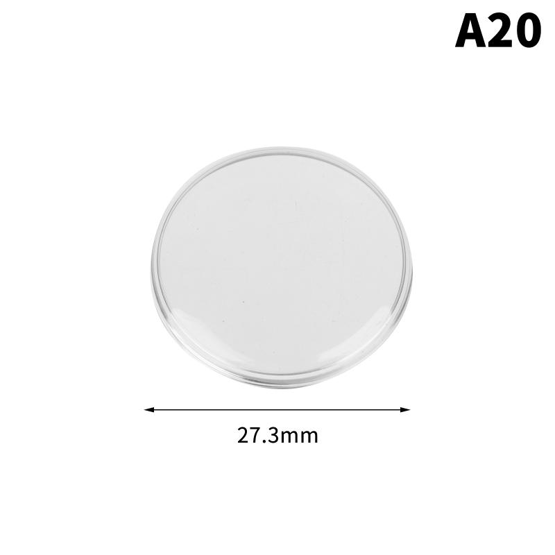 17,8 mm - 28,15 mm Pouzdro na dámské hodinky Zrcátko Organické Lepidlo Kryt Plastové Čočky Kryt Nádobky Akrylový Plastový Ochranný Film Kryt