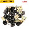 For BMW Engine Under Shield Bumper Splash Bolts U-Nut Body Guard Fastener Clips