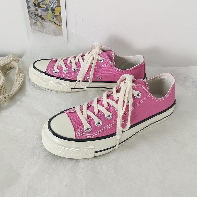 Canvas Shoes Female Low-top Student Couple Shoes Casual Shoes 18
