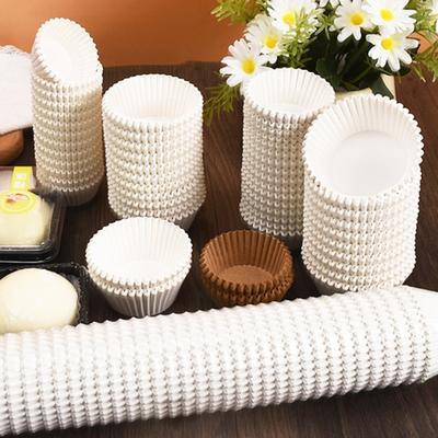 1000 ks hrnček na muffiny Nepremastiteľné vložky do košíčkov Nepriľnavé hrnce na pečenie dezertov do kuchyne odolné voči vysokej teplote