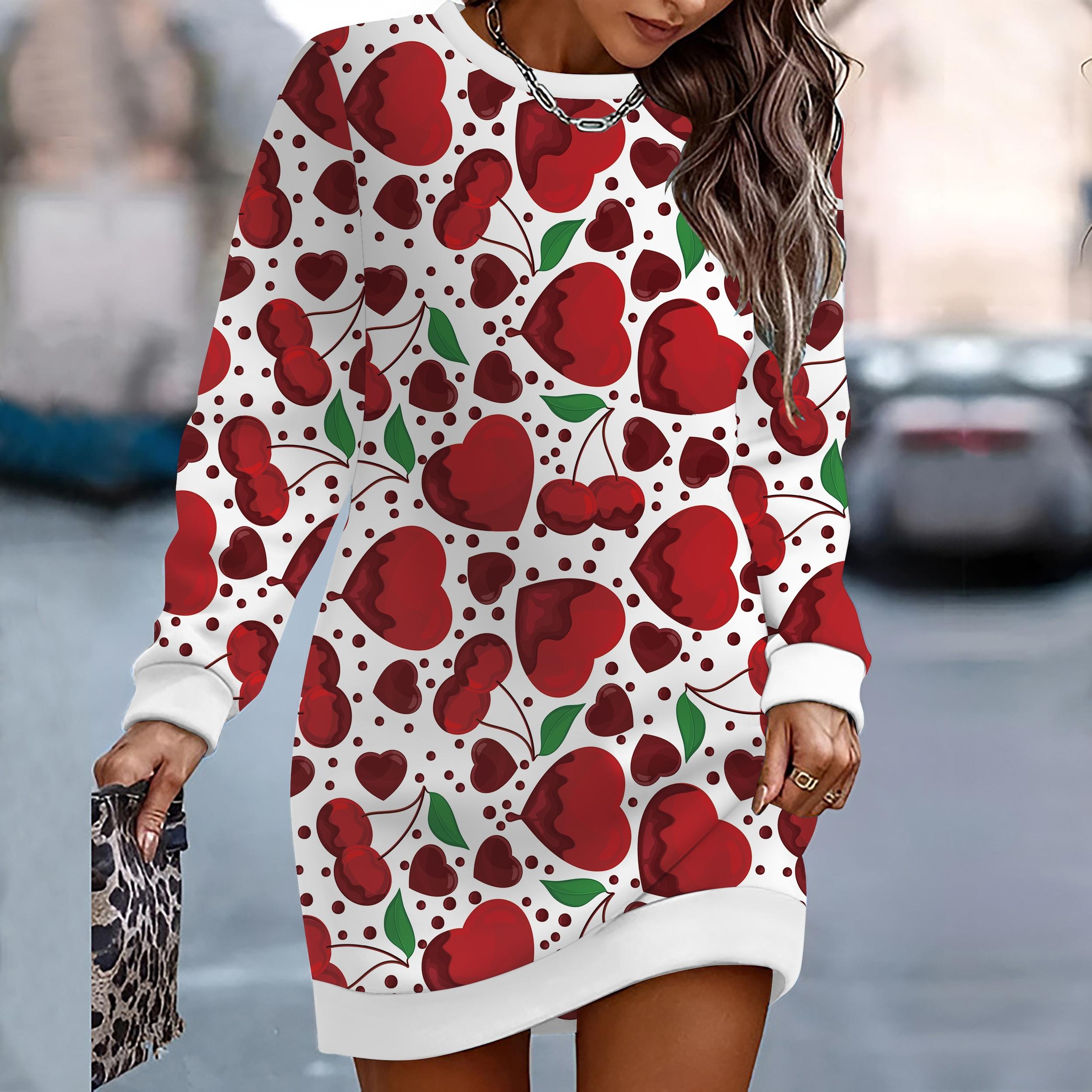 

Женское элегантное, модное, трендовое и повседневное худи, 3D-принт символа сердца, трехмерный крой, женское длинное худи, подарок на День святого Валентина XXL белый