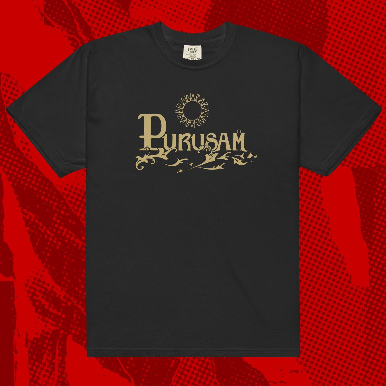 Purusam Logo Shirt | Metalcore Refused Abhinanda Saidiwas Arkangel S