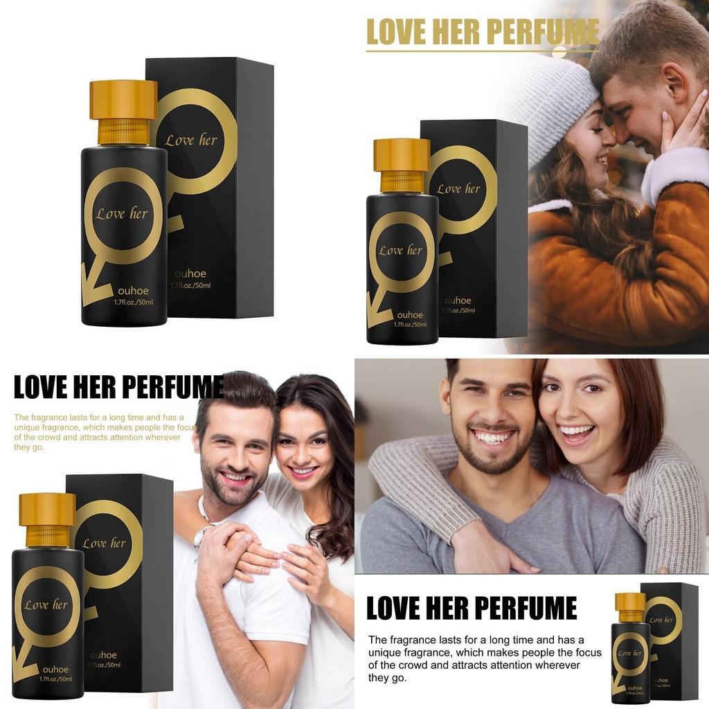 Perfume Delightful Portable 50ml Fresh Appeal Ideal For Couples On Date A
