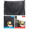 2Pcs Partition Seat Curtain Taxi Sunshade Car Removable Car Sunscreen for