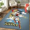 Super Hero Popular Pattern Area Rug Non-Slip Washable Floor Mat for Home Decor