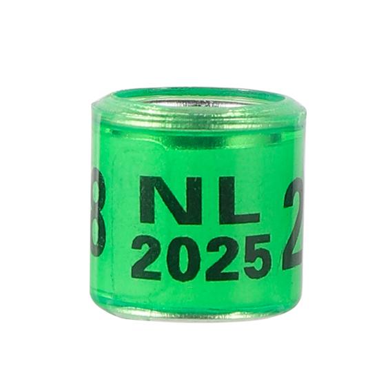 Inel de Picior Porumbel Multicolor 2025/2026 cu Cuvânt Inel de Picior Inel pentru Pasăre Durabil de Înaltă Calitate Inel de Marcare Pasăre Consumabile pentru Păsări 50 Buc