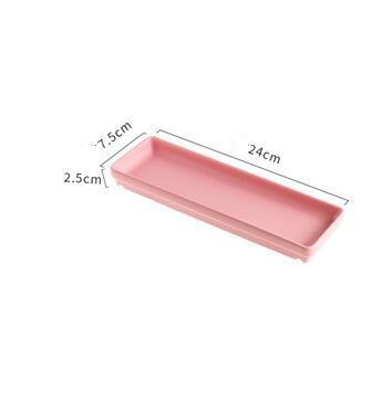 

Rectangular Ceramic Plate Household Tableware Breakfast Plate Home Decoration Salad Plate Sushi Plate Restaurant Ornaments