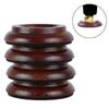 Fgao 4pcs Small Foot Pad /3pcs Large Foot Pad Solid Wood Vertical Grand Piano Foot Pad Shock-proof, Pressure-resistant