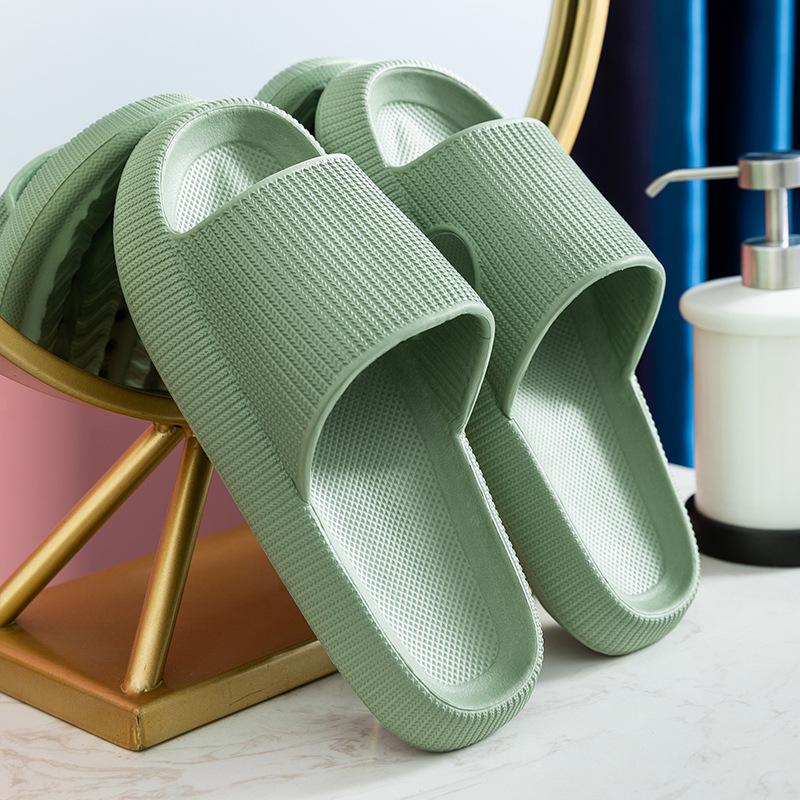 Thick-soled Slippers, Sandals And Slippers For Outer Wear, Non-slip, Deodorant And Wear-resistant, Indoor Home Bathroom, One-word Mop