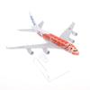 1 Set Orange Sea Turtle Airbus 380 A380 Airways Metal Alloy Diecast Airplane 16Cm Air Japan Ana Airlines Airplane Model Toy