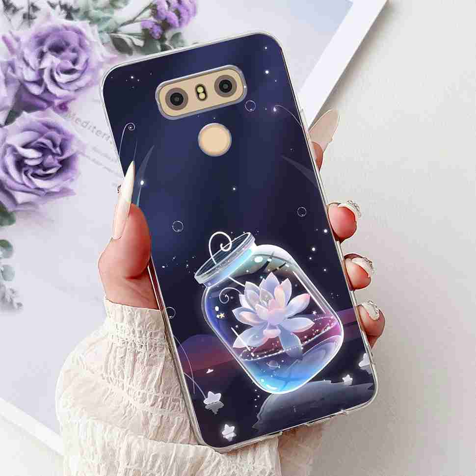 Para LG G6+ 5.7" Funda Diseño de Moda Patrones Silicona Suave TPU Cubierta Para LG G6+Plus LG G6 H870 H873 Fundas de Teléfono Resistentes a Golpes