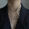 Exquisite Punk Hip-hop Snake Necklace Neck Chain Bendable Choker Jewelry