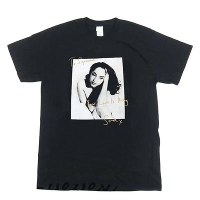 Limited 17ss 1Sade Tee Character Singer T-shirt Short Sleeve
