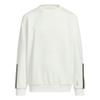 Adidas Crew Neck Pullover Long Sleeve Sweatshirt Kids Tops White KB5097
