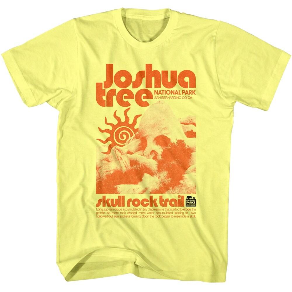 Joshua Tree Skull Rock Trail Men T Shirt XXXL