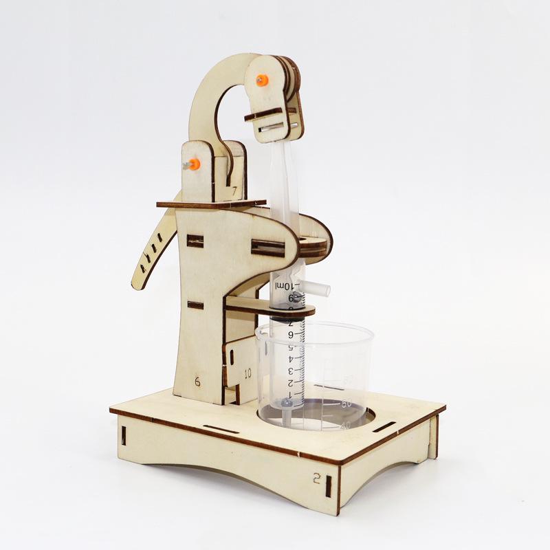 Hand-Cranked Generator DIY Science Kit: Educational Toy for Elementary Students