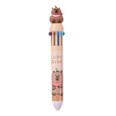 Capybara Multicolor Ballpoint Pen for Children Capybara 15 Cm